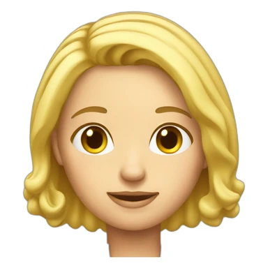 blonde farmer girl ceo sticker