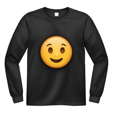 long sleeve t-shirt no face sticker
