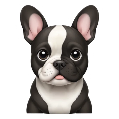 French bulldog sticker