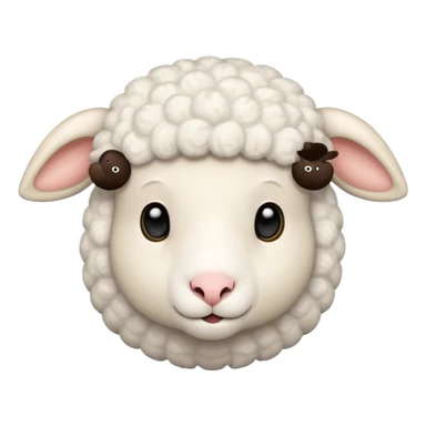 baby sheep sticker