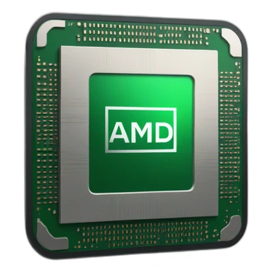 processor with amd logo sticker