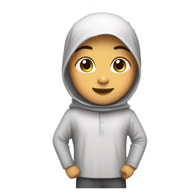Cute Muslim sticker
