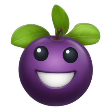 Myrtille fruit sticker