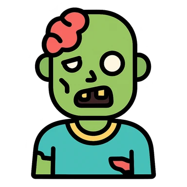 zombie sticker