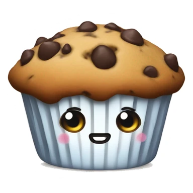Chocolate chip muffin  sticker