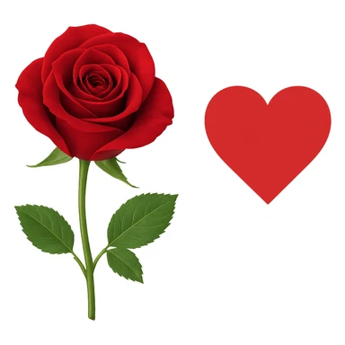 romantic object, no background sticker