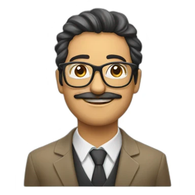 chilean-glasses-tall sticker