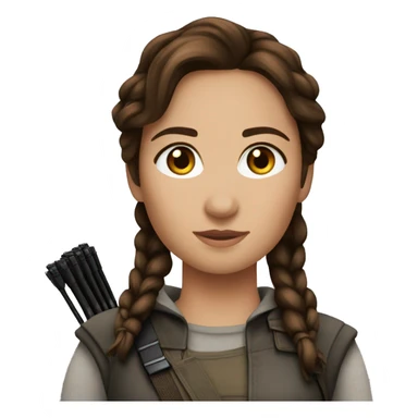 Katniss Everdeen sticker