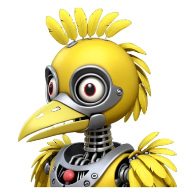 Chica from Five Nights At Freddy's Movie sticker