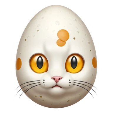 cat egg sticker