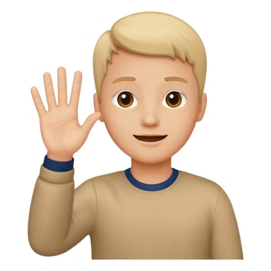 Waving Hand emoji sticker