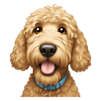 Golden doodle Dog sticker