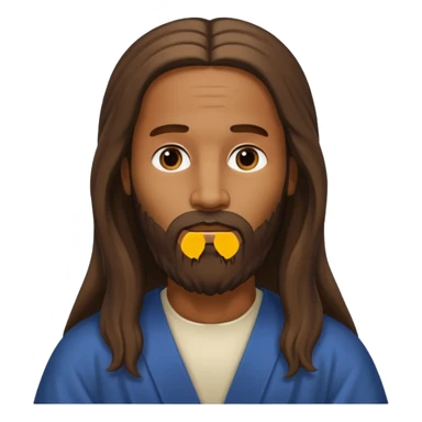 African American Jesus sticker