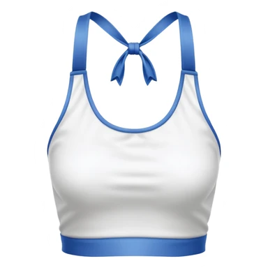 a white halter top sticker