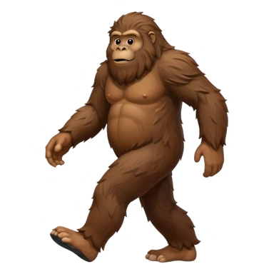 Bigfoot sticker