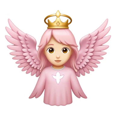 seraphim light pink sticker