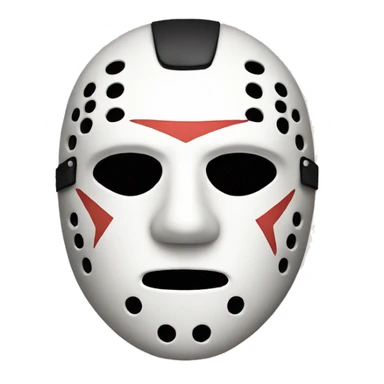 Jason mask sticker