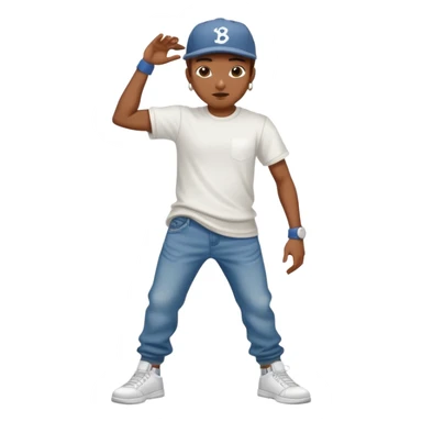 hip hop dancer sticker