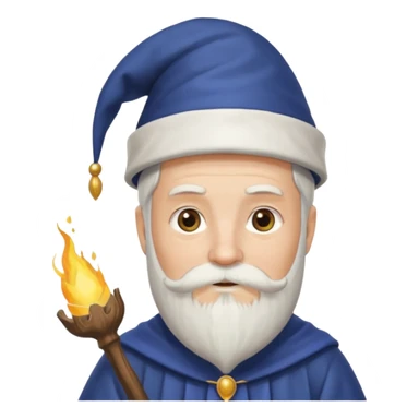 wizard with cook hat sticker