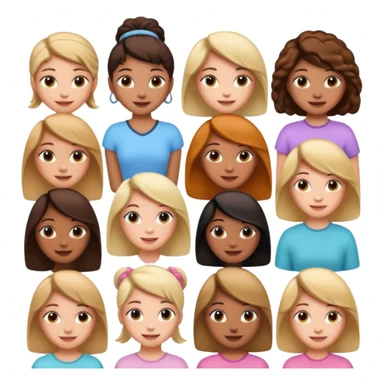 girly gallery of photos sticker