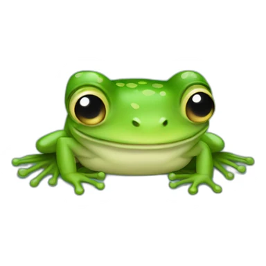 Little Frog sticker