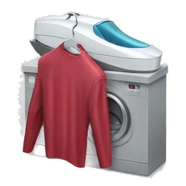 ironman ironing clothes sticker