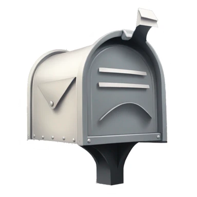 a mail box sticker