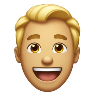 aggressively laughing emoji sticker