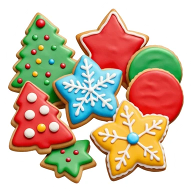 Christmas cookies sticker