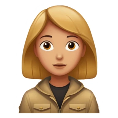 Bees flying around person and cell tower in background  sticker