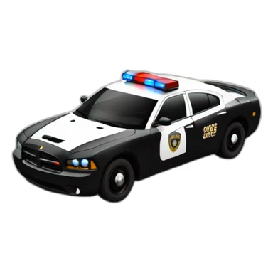 dodge-charger-2006-police-car sticker