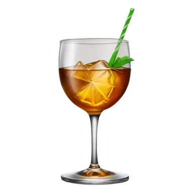 whiskey cocktail sticker
