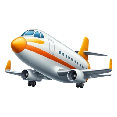 Cool plane taking off sticker
