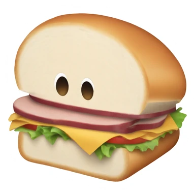 turkey sandwich sticker