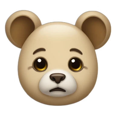 A sad golang gopher sticker