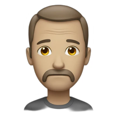 depressed desinger sticker