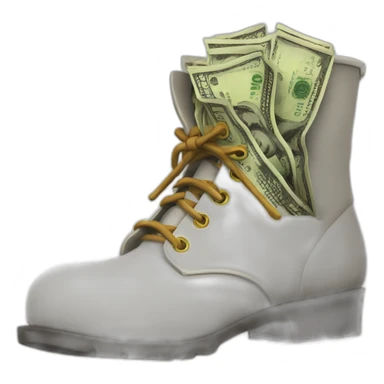 bootie with money sticker