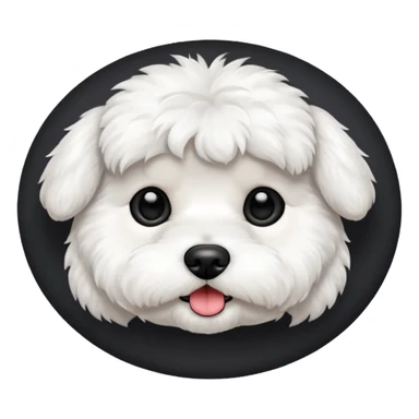 Собака Бішон-Фрізе sticker