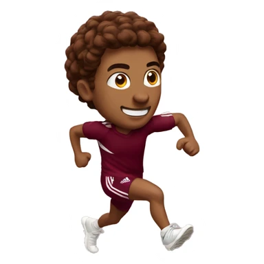 burgundy running\ adidas sticker