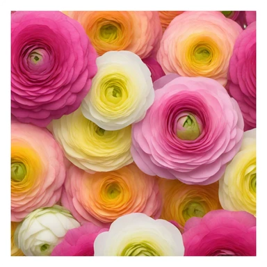 Ranunculus sticker