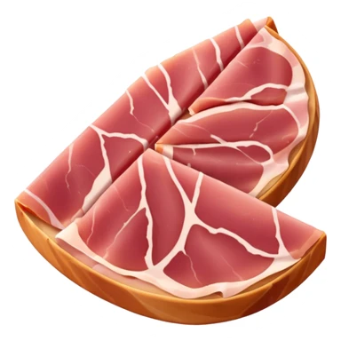 fette di prosciutto crudo sticker