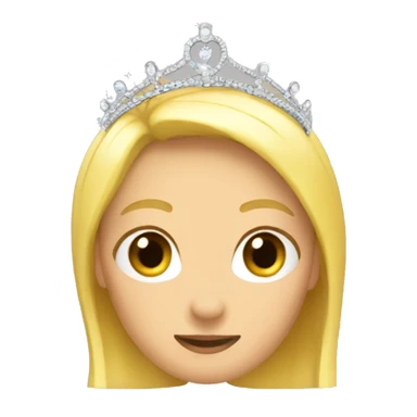 Small tiara emoji sticker