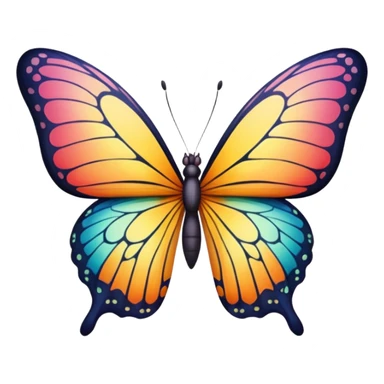 Butterfly Wings sticker