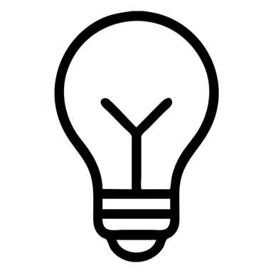 bulb sticker