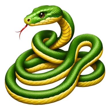 snake crawling  sticker