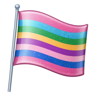 la bandera lesbiana de navidad sticker