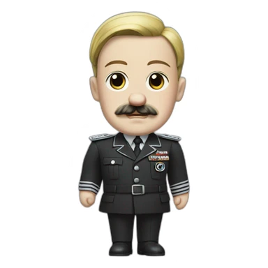 Adolf Hitler robocar poli sticker