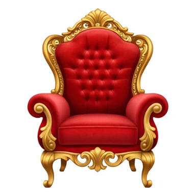 luxurius chair red sticker