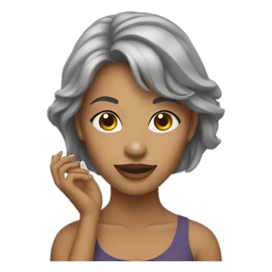 Woman who like feets sticker