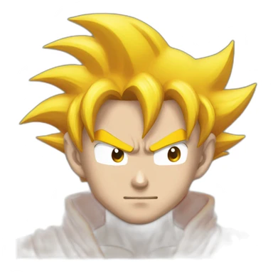 Goku wiht no here sticker
